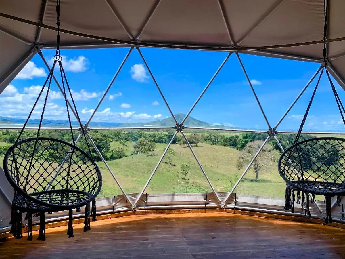 Luxusní stan Hotel Domescape Glamping El Cedro  Dominikánská republika